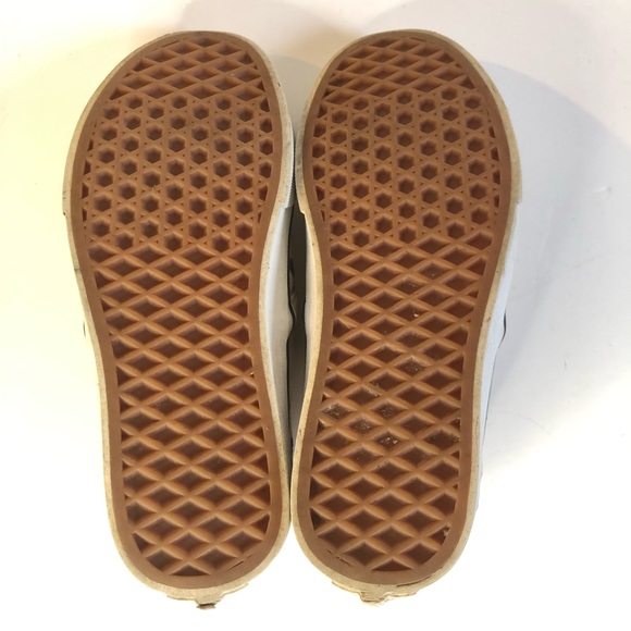 Vans Asher makeup cream coloured slip on woman’s shoes size 6 - Picture 7 of 16